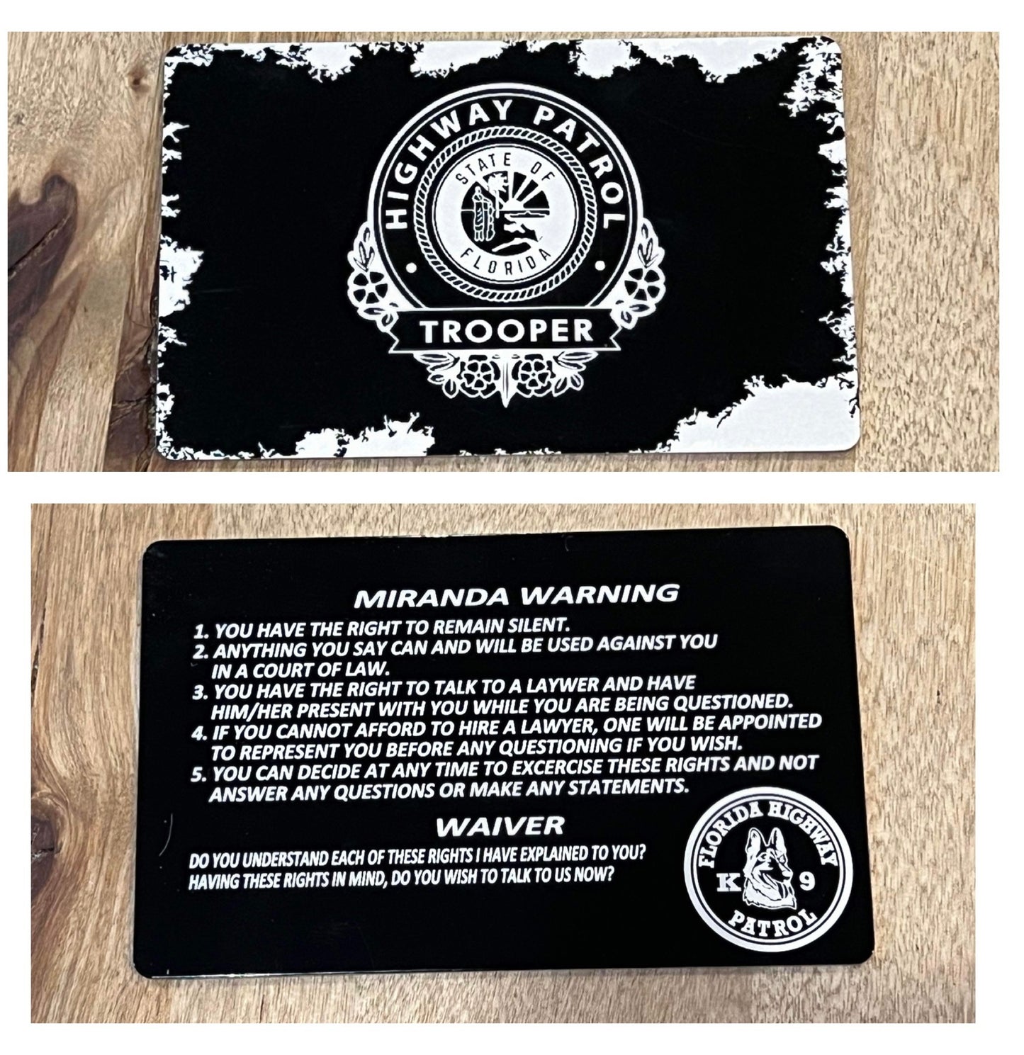 Miranda Cards