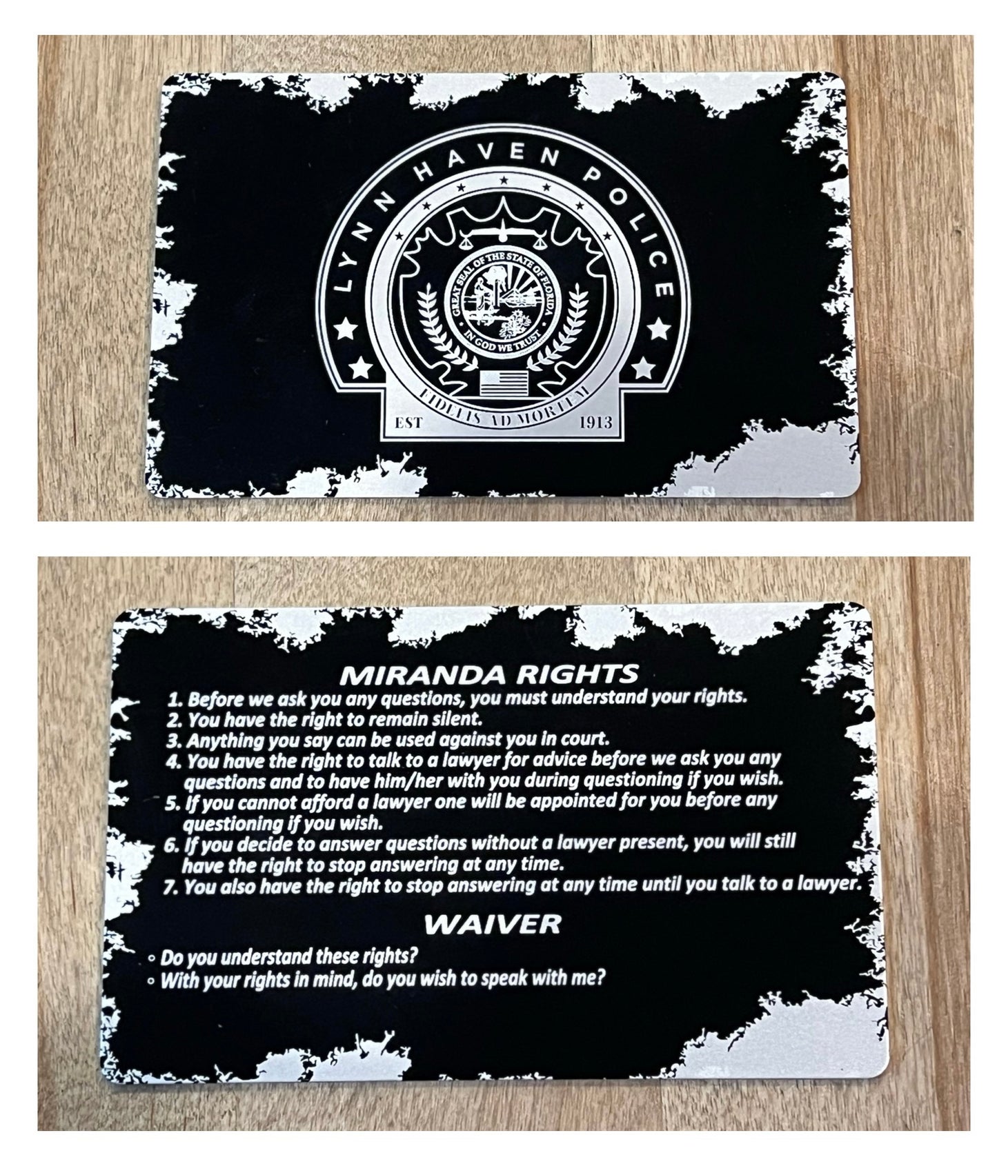 Miranda Cards