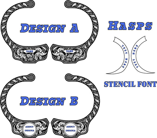 Peerless Personalized Handcuffs Laser Engraved - Custom Challenge Coins from Beyond The Line