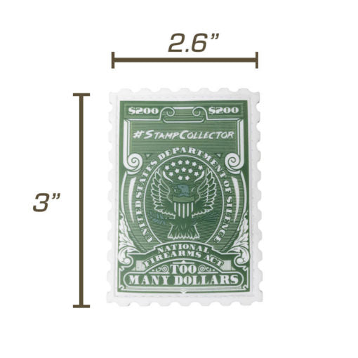 Stamp Collector PVC Patch - Custom Challenge Coins from Beyond The Line