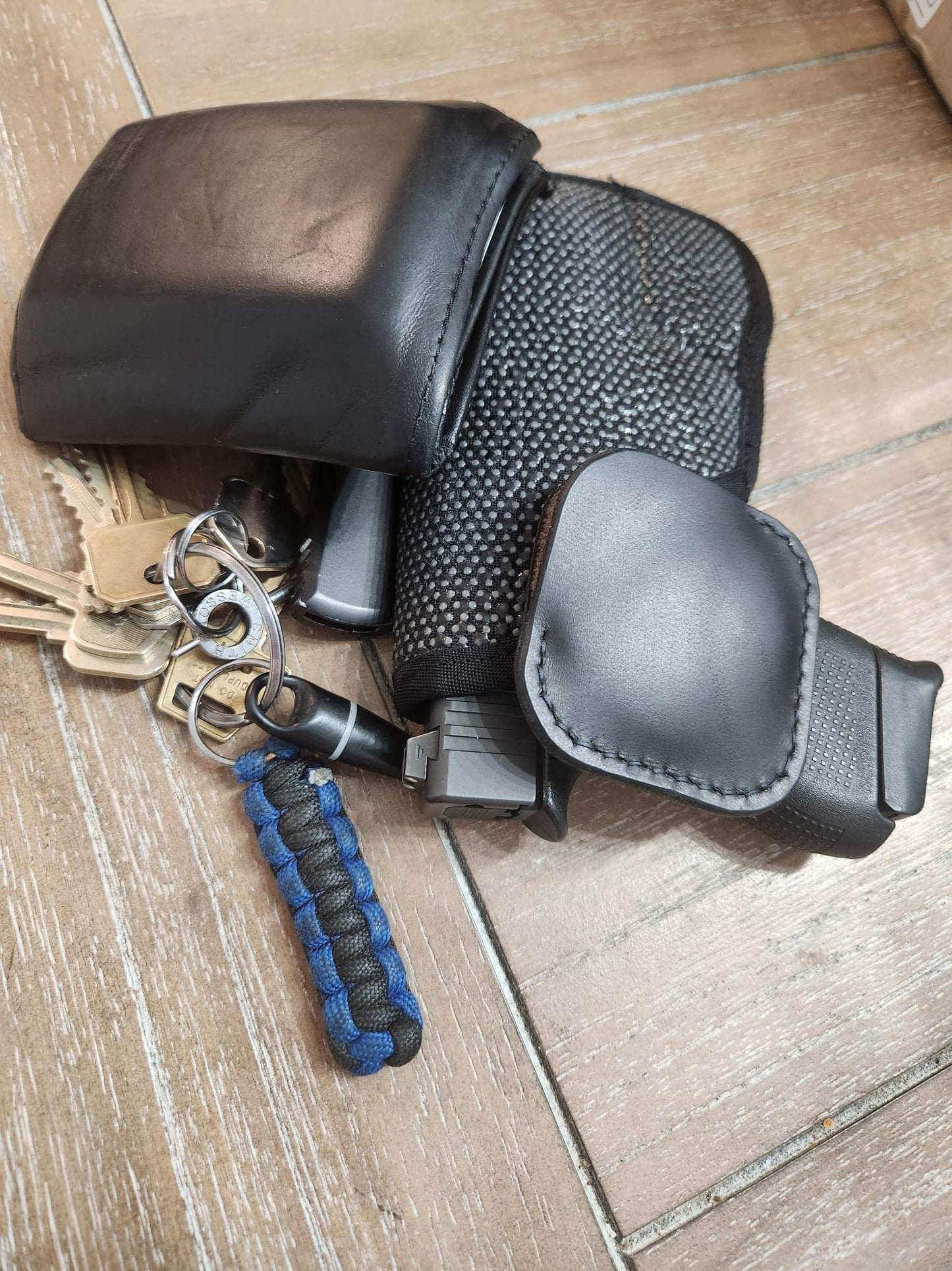 EDC Leather Challenge Coin Pouch - Custom Challenge Coins from Beyond The Line