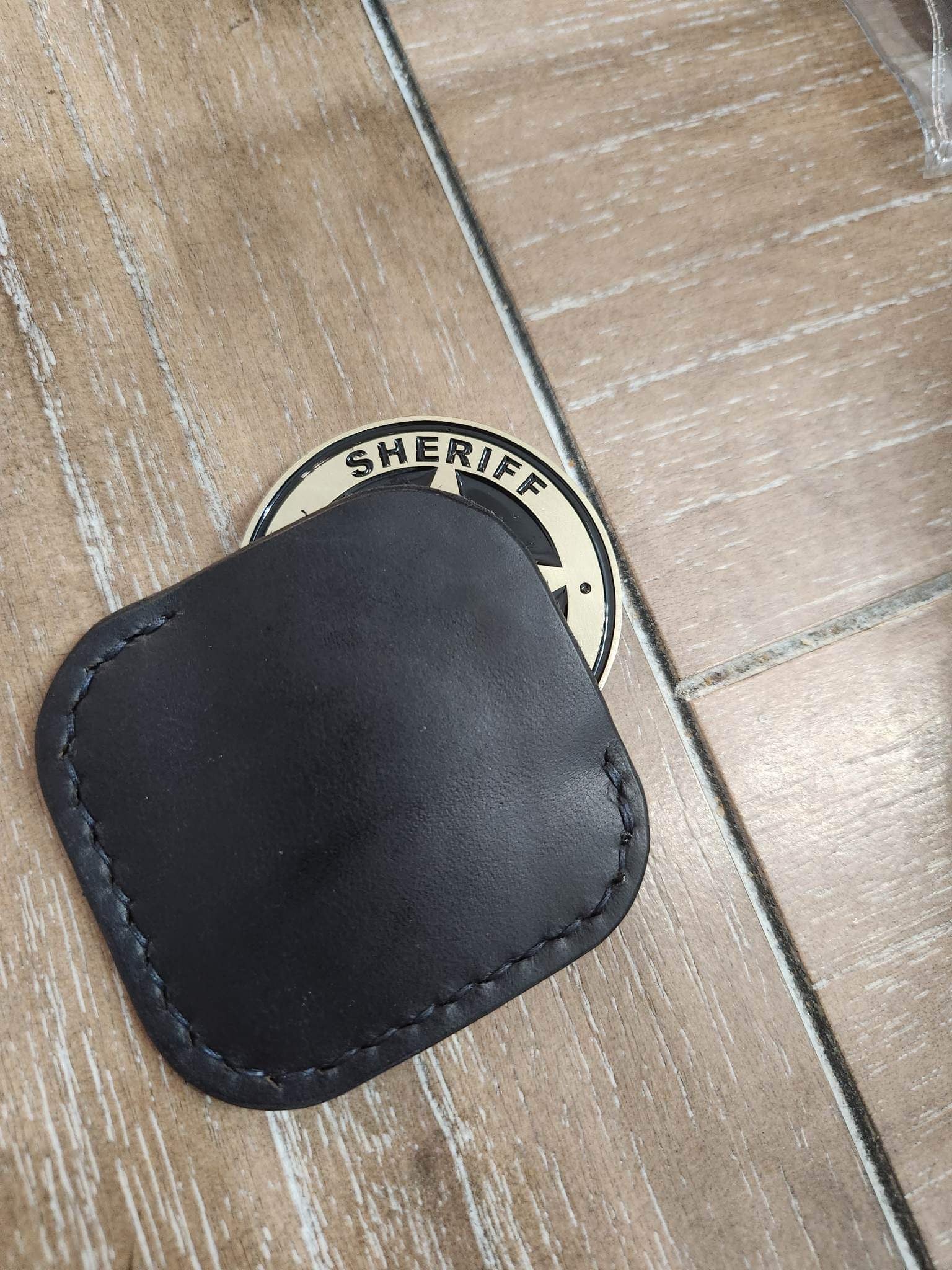EDC Leather Challenge Coin Pouch - Custom Challenge Coins from Beyond The Line