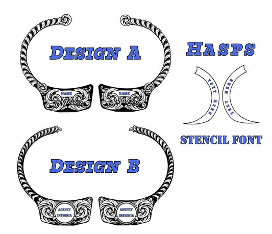 Smith & Wesson Personalized Handcuffs Laser Engraved - Custom Challenge Coins from Beyond The Line 