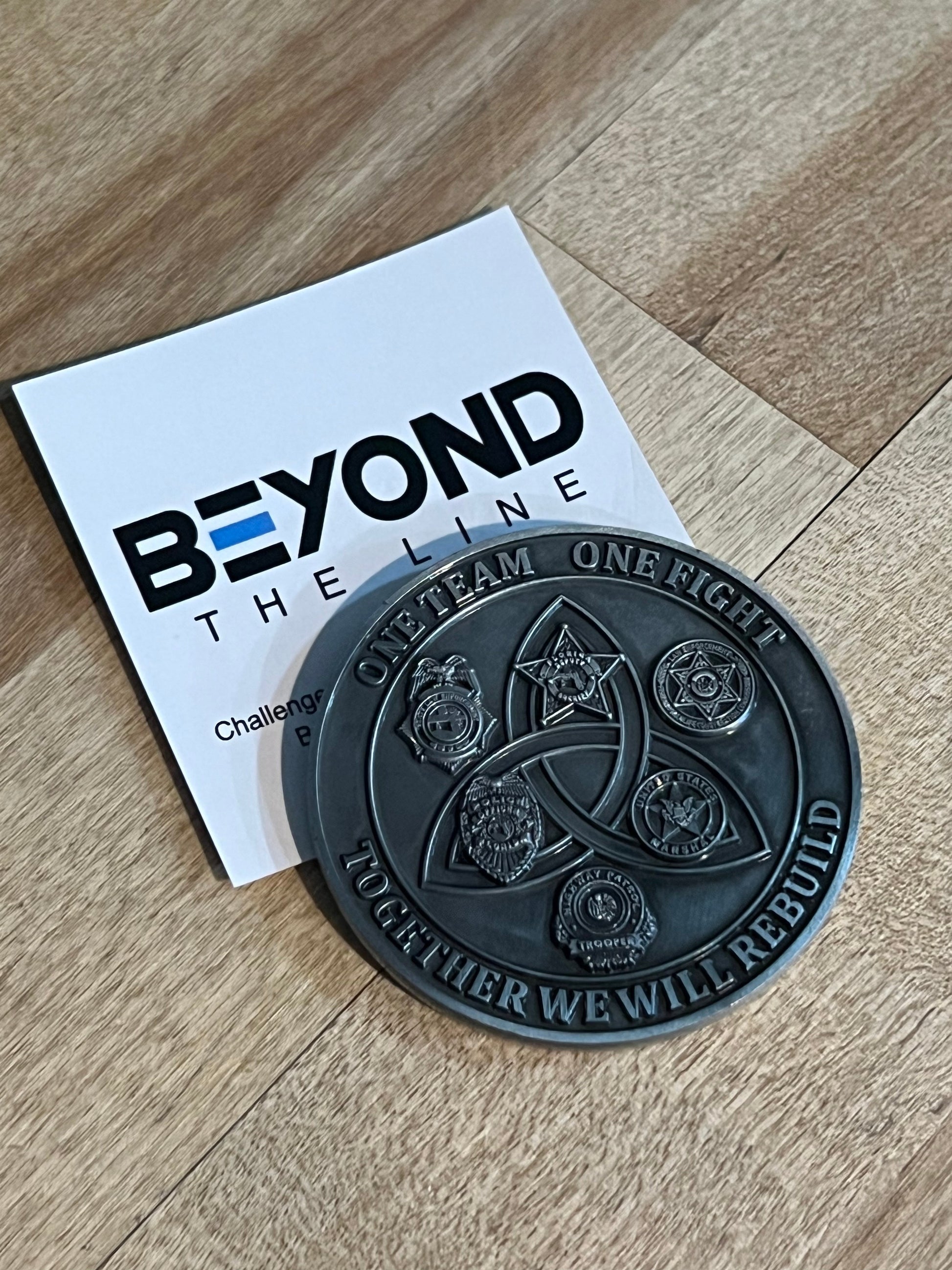 HURRICANE IAN RELIEF BENEFIT CHALLENGE COIN - Custom Challenge Coins from Beyond The Line 