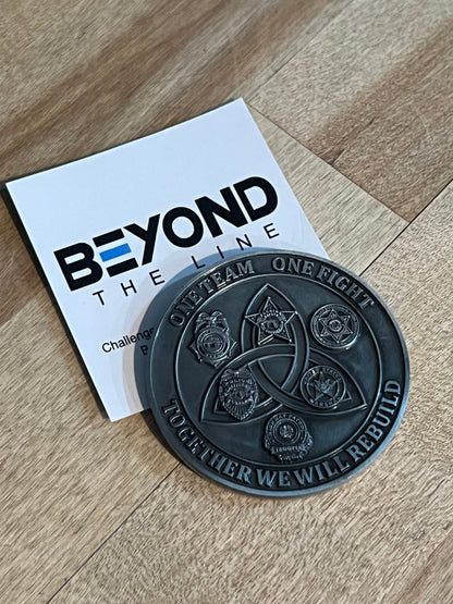 HURRICANE IAN RELIEF BENEFIT CHALLENGE COIN - Custom Challenge Coins from Beyond The Line 