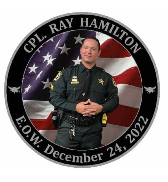 RAY HAMILTON EOW BENEFIT CHALLENGE COIN - Custom Challenge Coins from Beyond The Line 