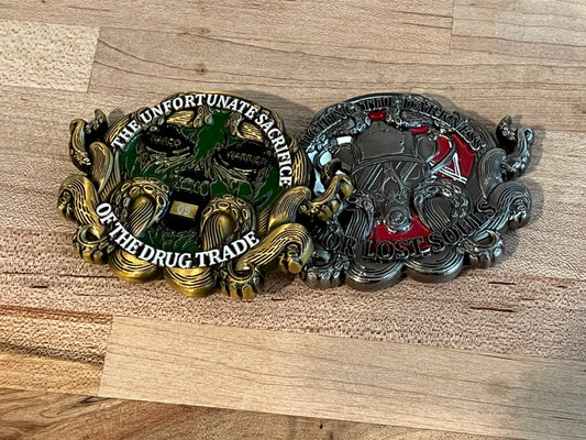 LOST SOULS - Narco Warrior - Custom Challenge Coins from Beyond The Line 
